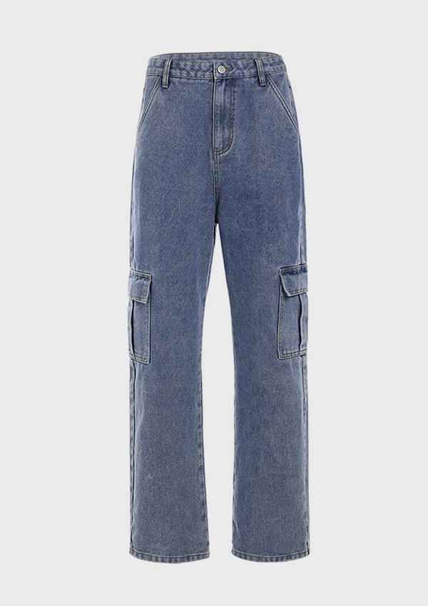 Vintage Drape Mopping Jeans